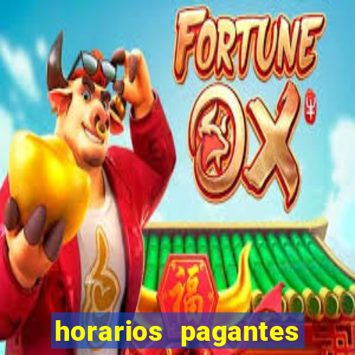 horarios pagantes do fortune ox